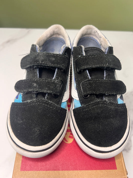 Vans Old Skool V Blue White 9C