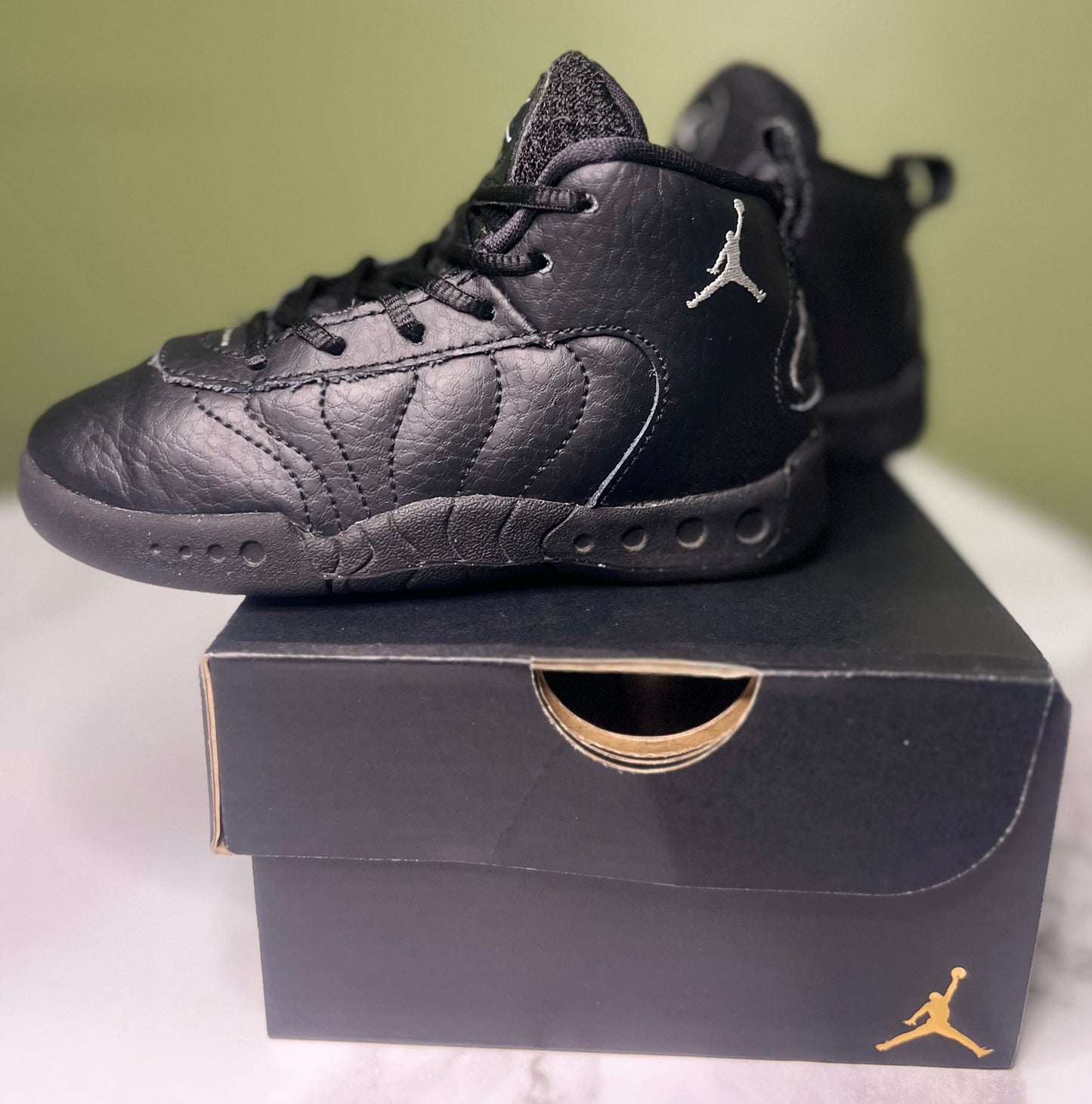 Jordan Jumpman Pro (TD) Black Sneakers 9C