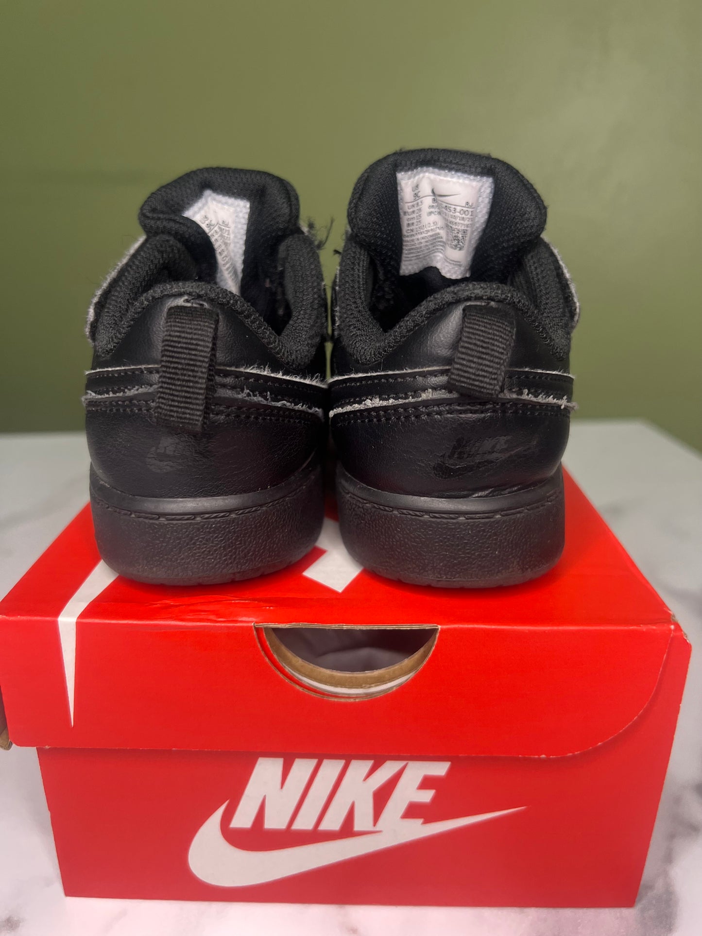 Nike Court Borough Low (TD) Black 9C