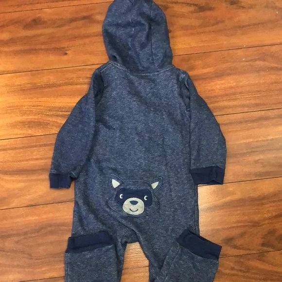 Carter’s Bear Hooded Jumpsuit (24 Months)