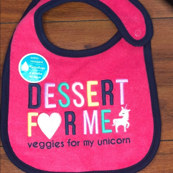 Carter’s Dessert For Me Bib