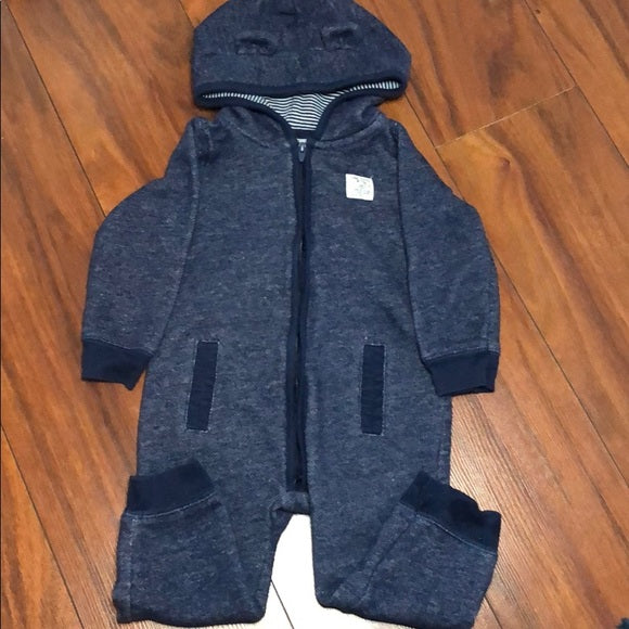 Carter’s Hoodie Bear Jumpsuit (18months)