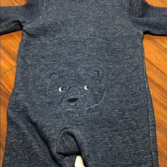 Carter’s Hoodie Bear Jumpsuit (18months)