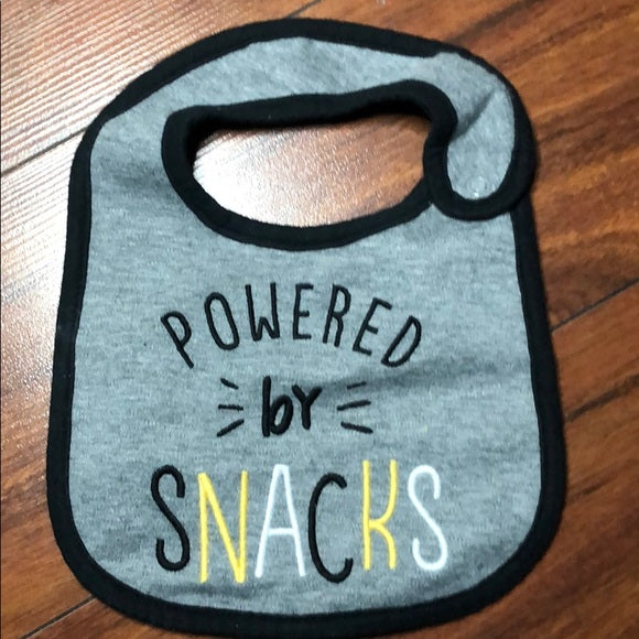 Carter’s 'Powered by Snacks' Bib