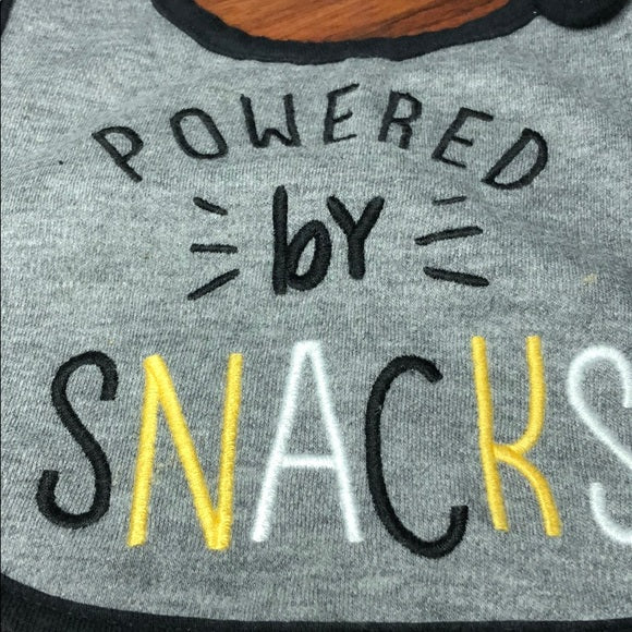 Carter’s 'Powered by Snacks' Bib