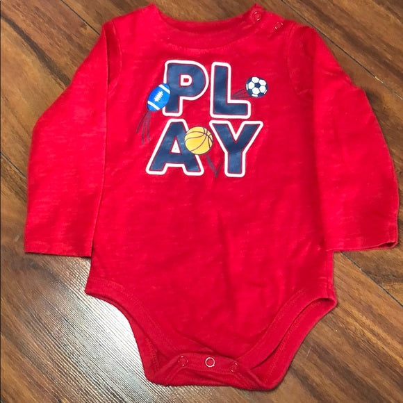 Garanimals Sports Red Onesie