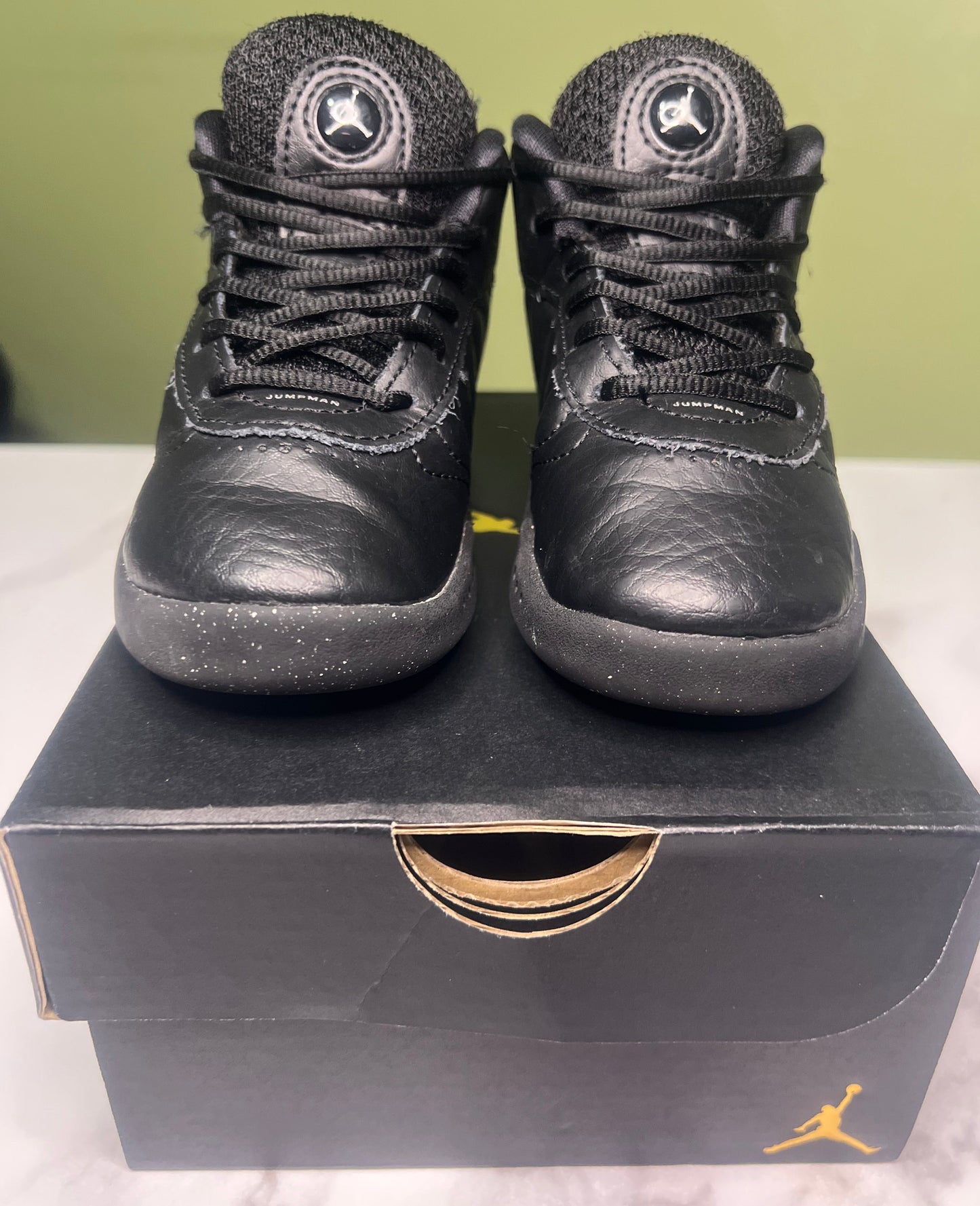 Jordan Jumpman Pro (TD) Black Sneakers 9C