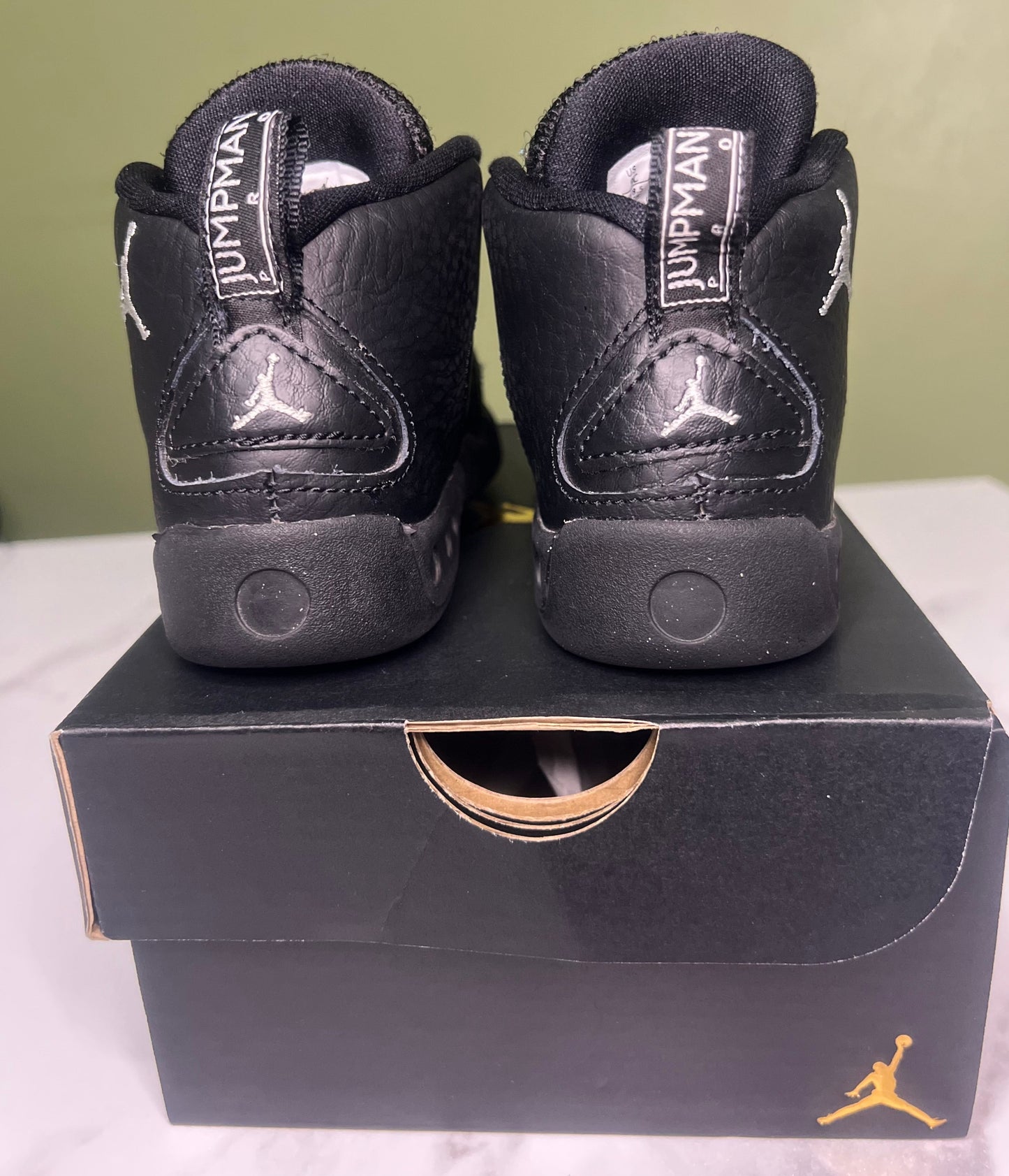 Jordan Jumpman Pro (TD) Black Sneakers 9C