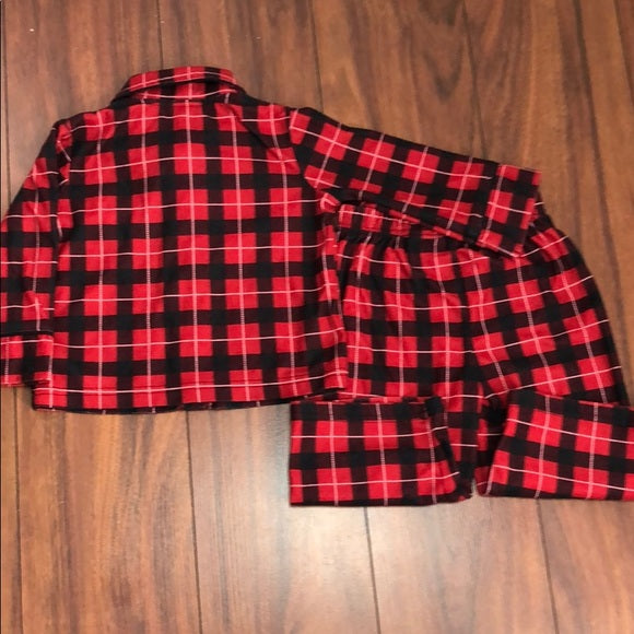 Koala Kids Red Plaid Pajamas
