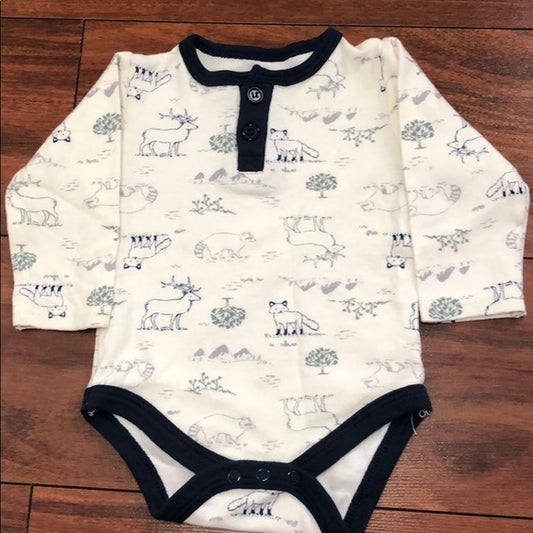 Kyle & Deena Long Sleeve Onesie