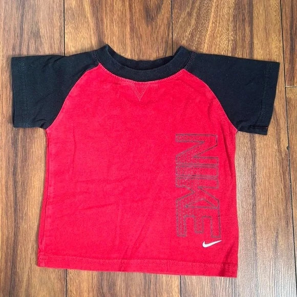 Nike T-Shirt (Red and Black)