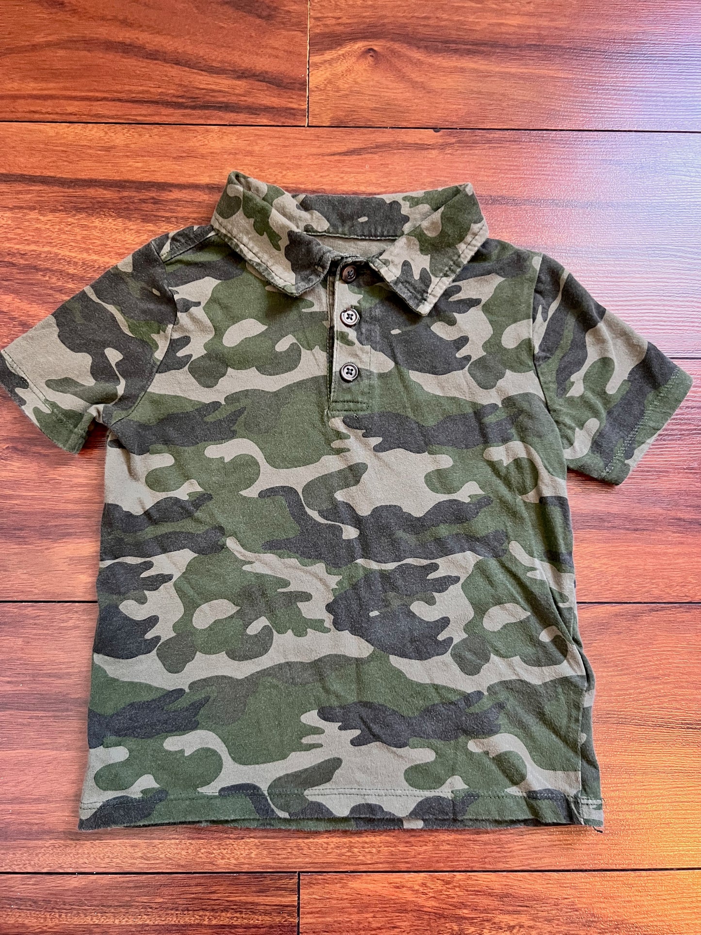 Old Navy Camouflage Shirt with Collar