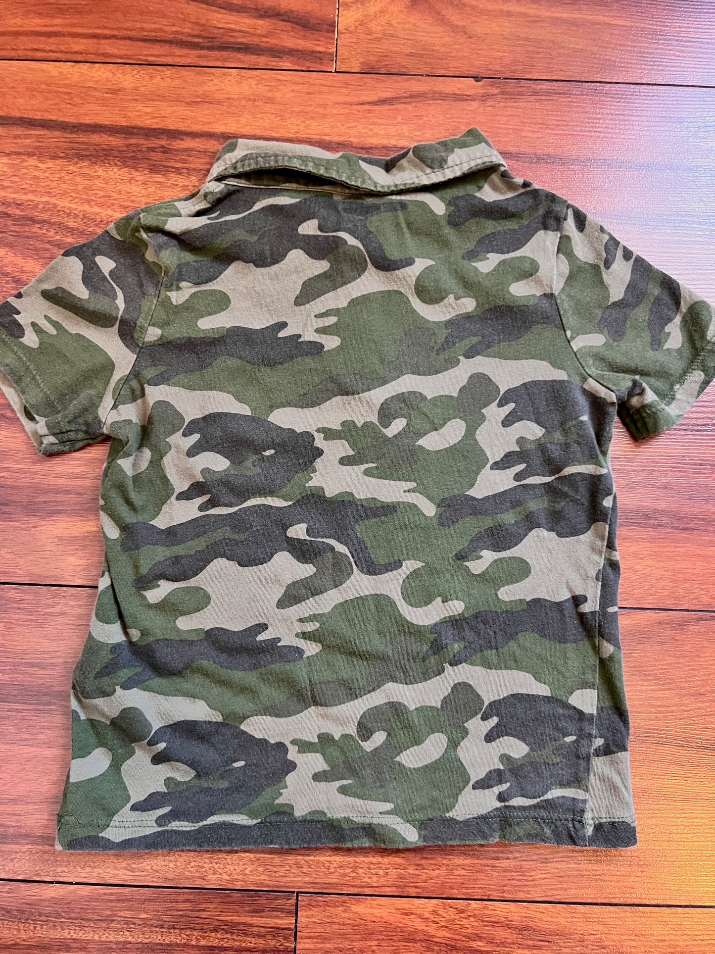 Old Navy Camouflage Shirt with Collar