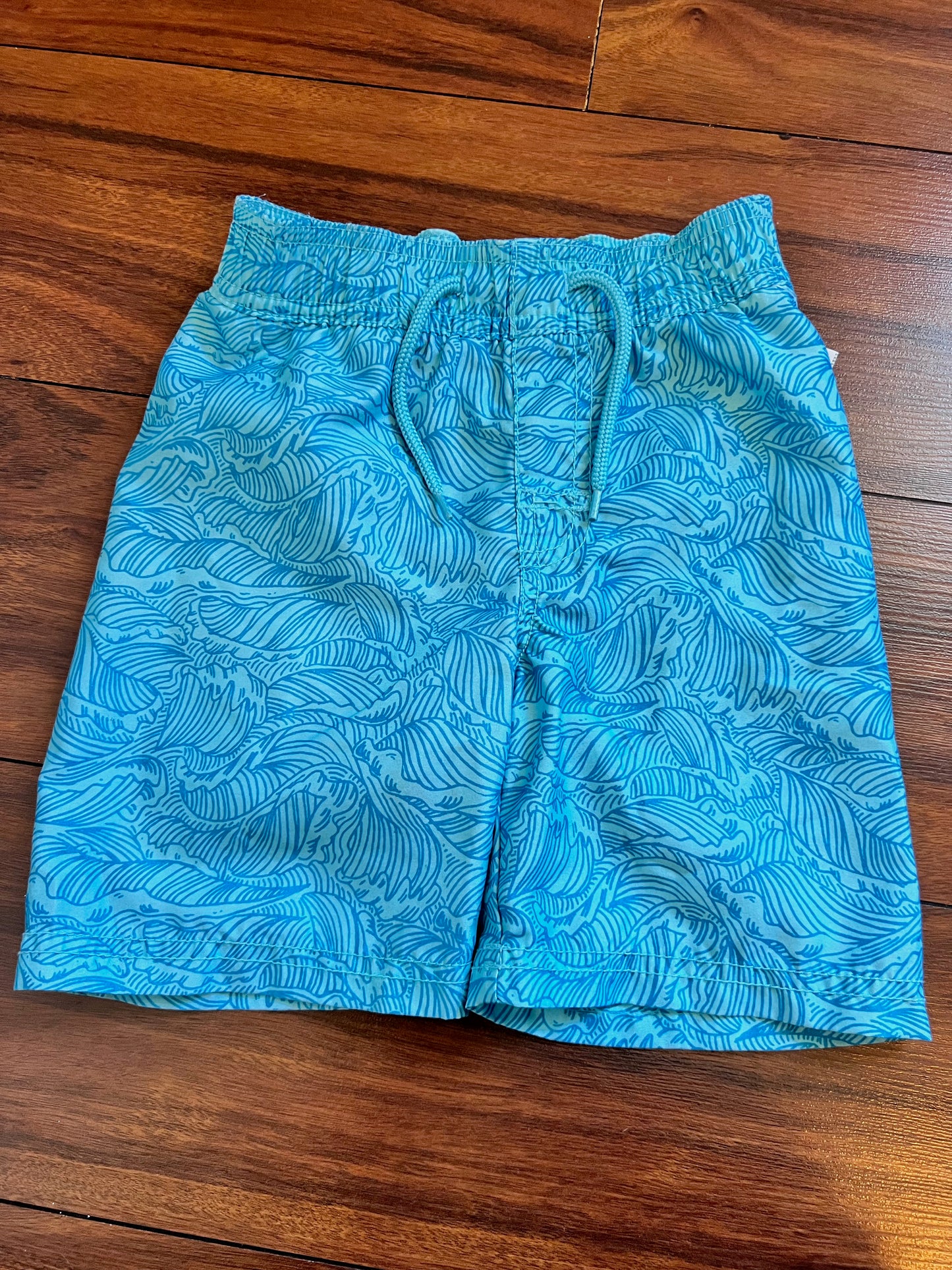 Old Navy Ocean Wave Swim Trunks