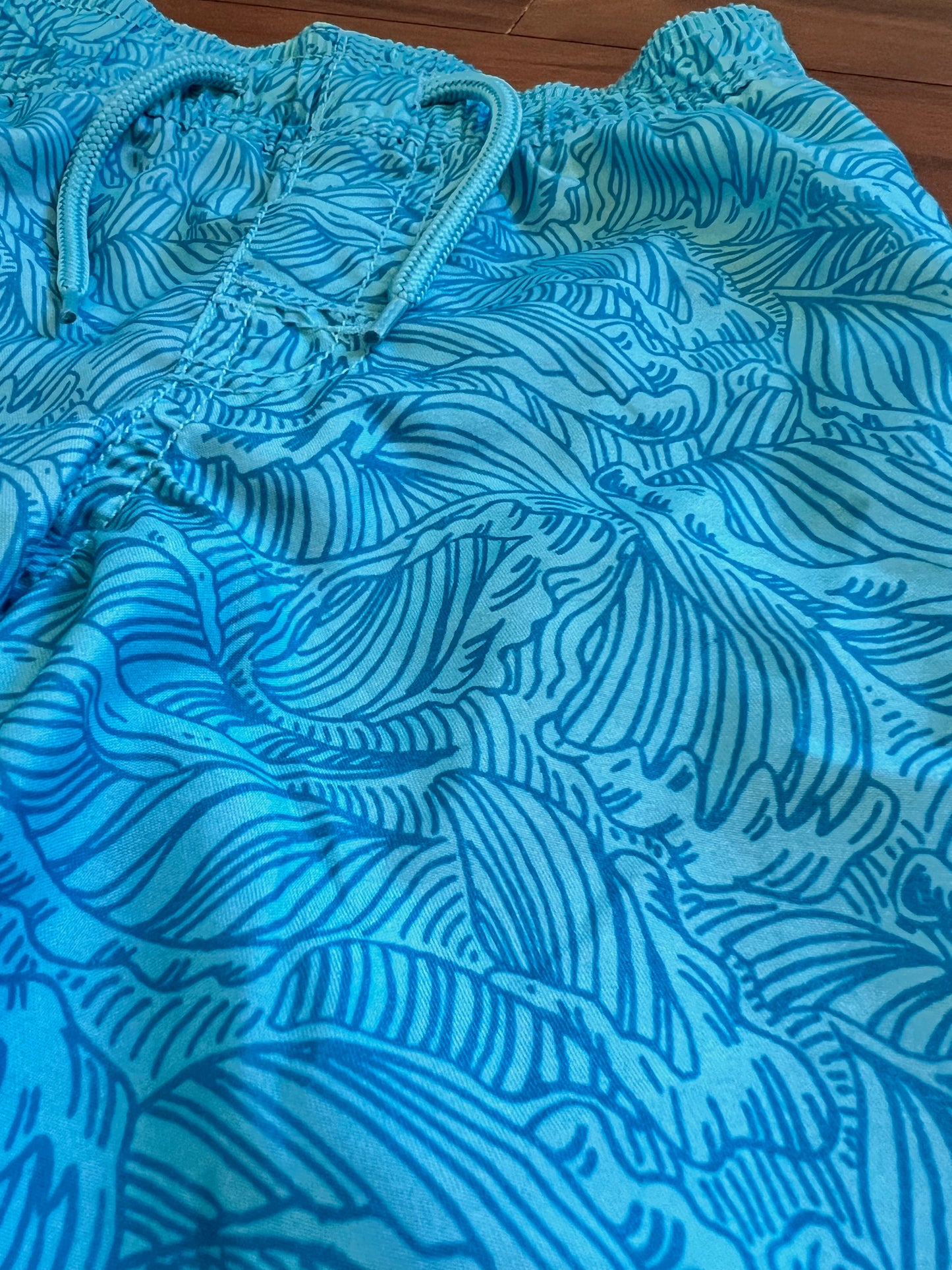 Old Navy Ocean Wave Swim Trunks