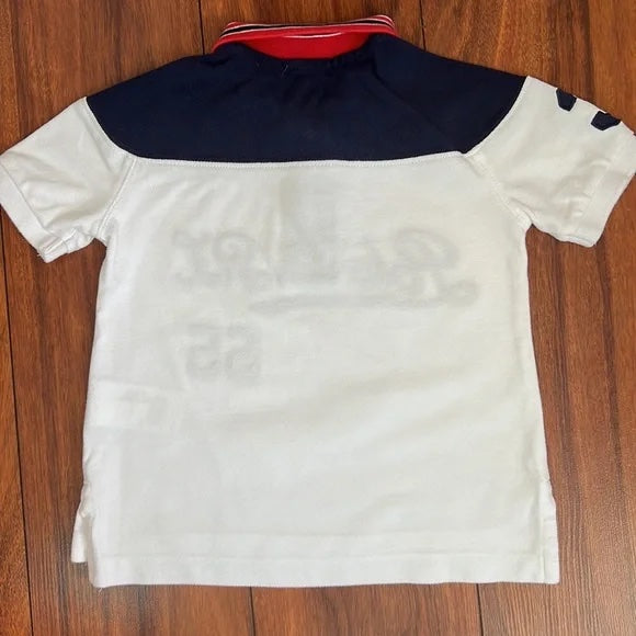 Polo Ralph Lauren Red White and Blue Collar Shirt