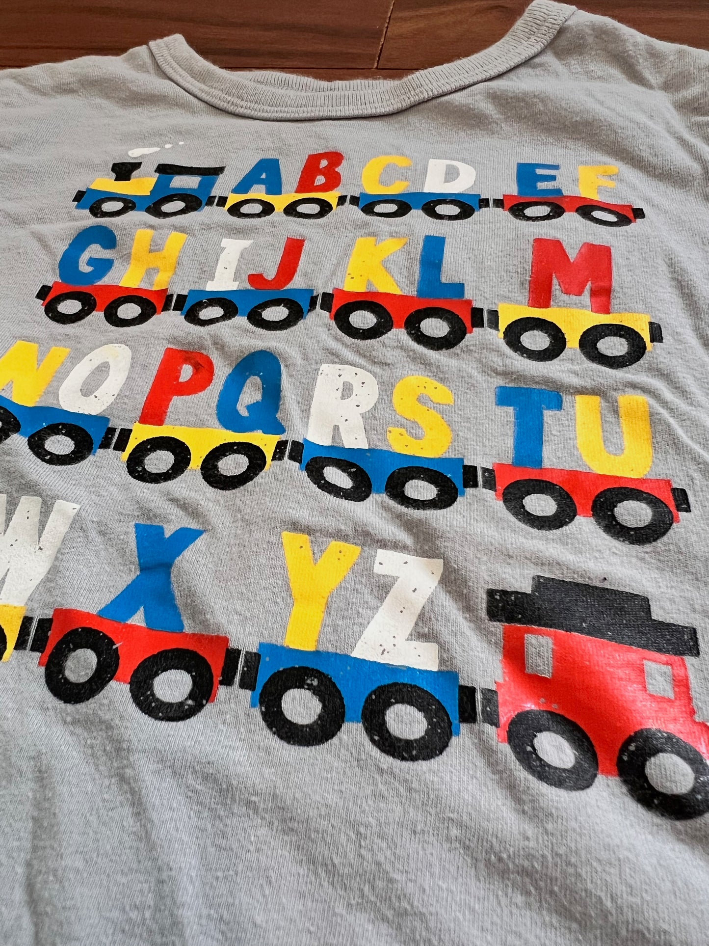 The Children's Place Alphabet Train Outfit