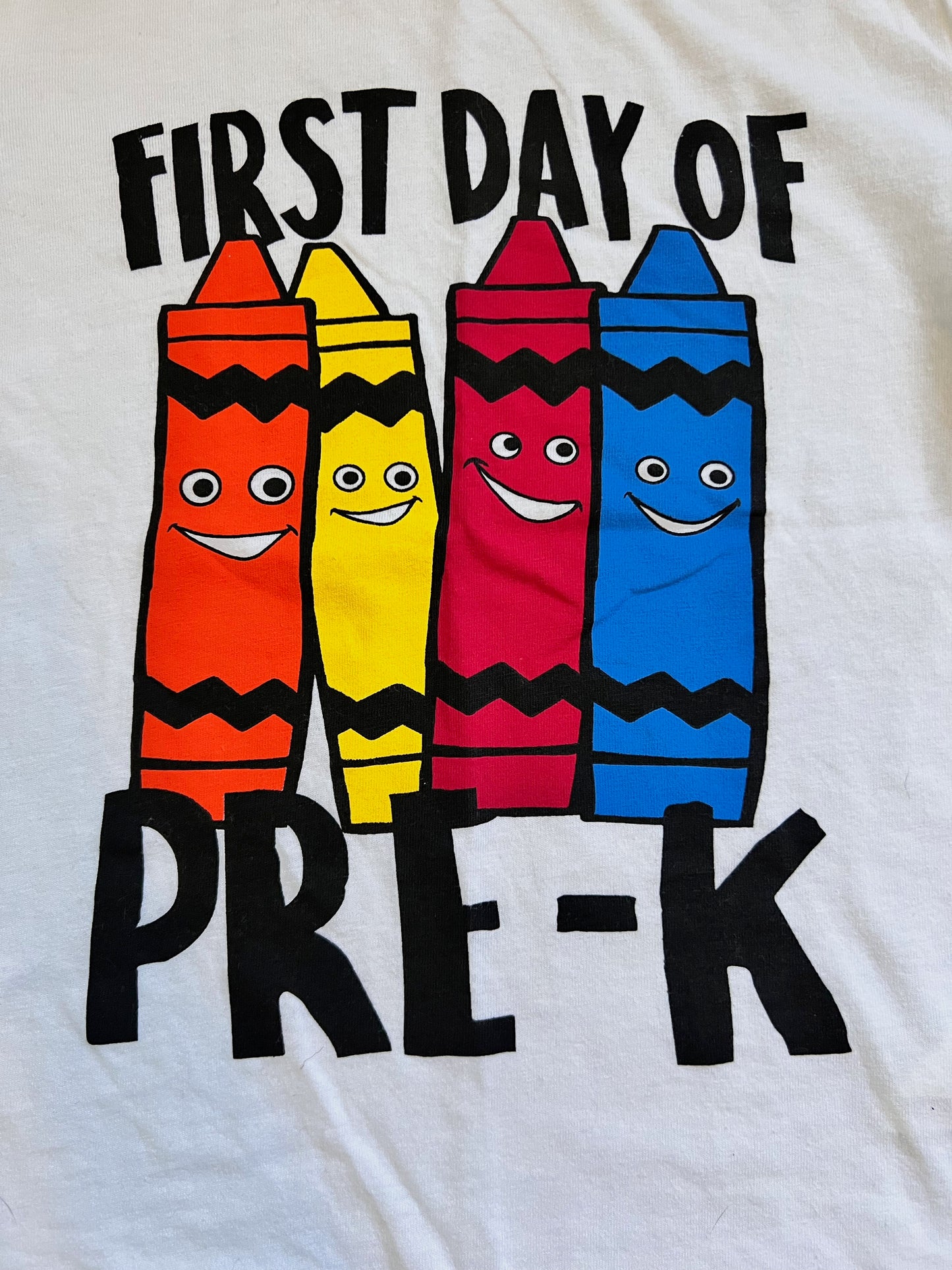 The Children's Place First Day of Pre-K T-shirt