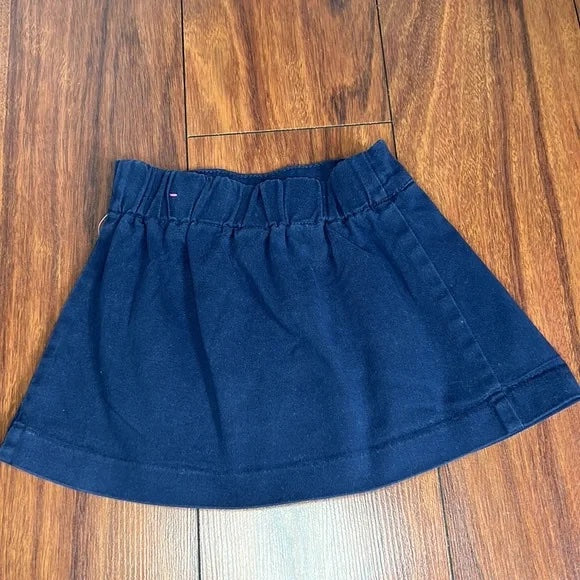 The Children’s Place Navy Blue Skirt with Shorts attached.